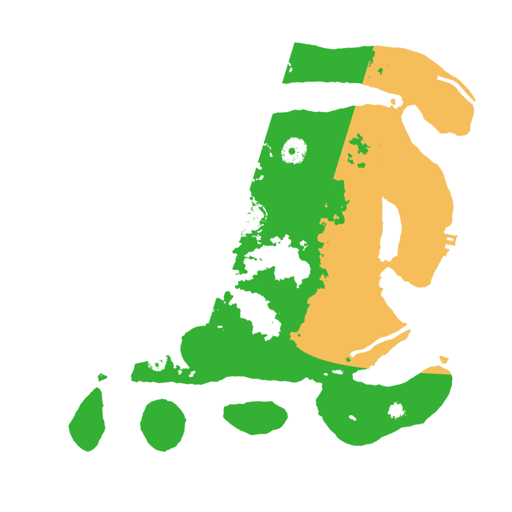 Biome Rust Map: Procedural Map, Size: 3000, Seed: 1672583620