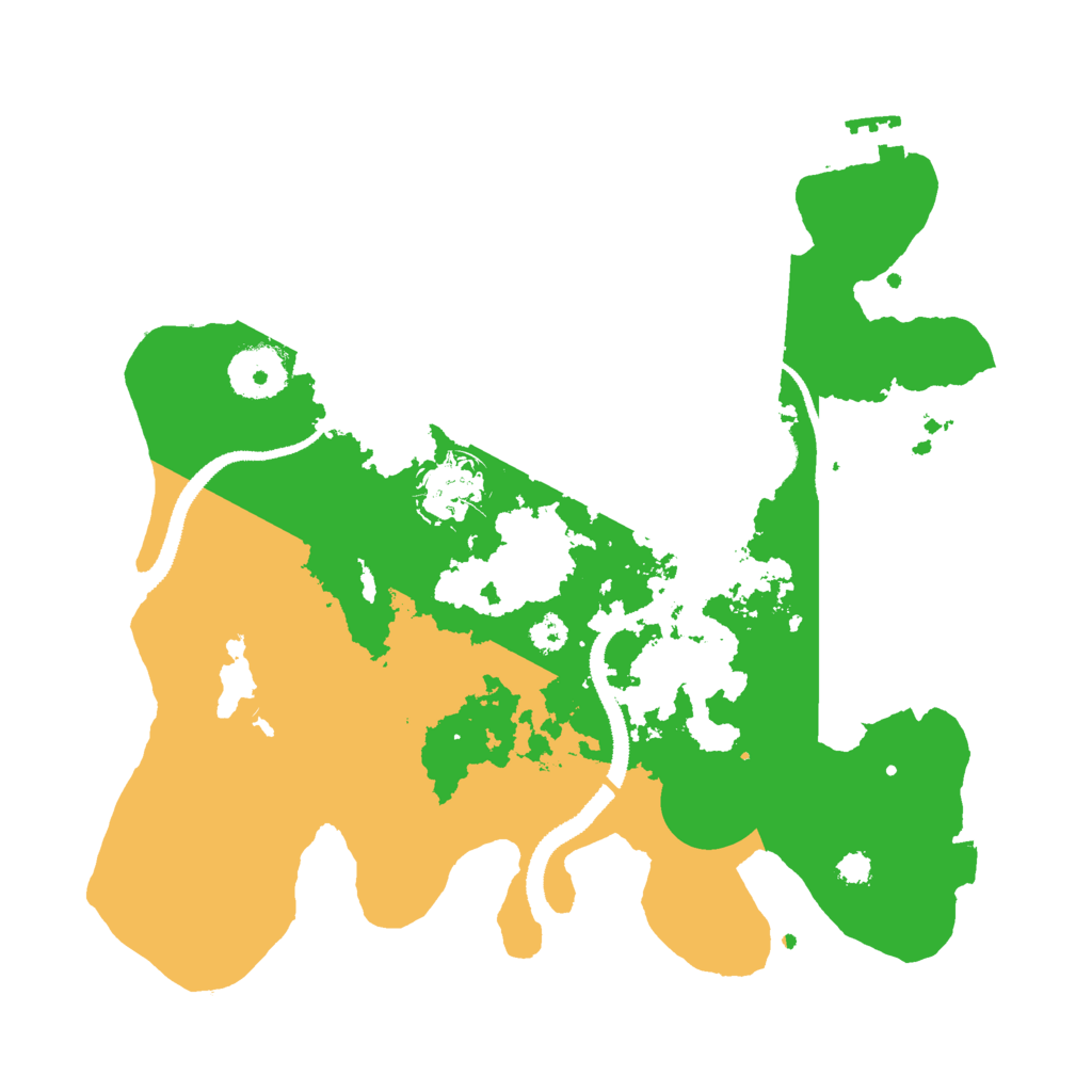 Biome Rust Map: Procedural Map, Size: 3000, Seed: 53566983