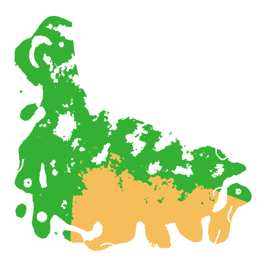 Biome Rust Map: Procedural Map, Size: 4500, Seed: 923640677