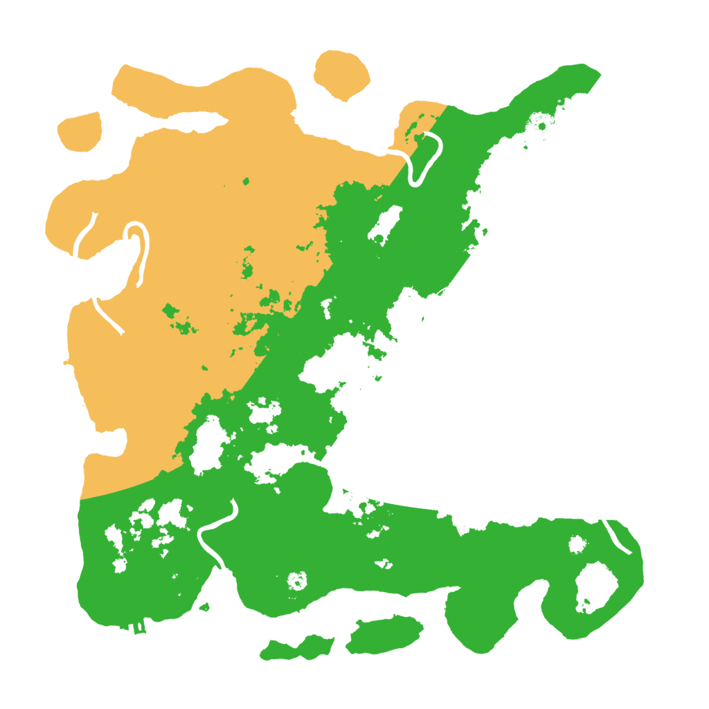 Biome Rust Map: Procedural Map, Size: 3700, Seed: 1361286409