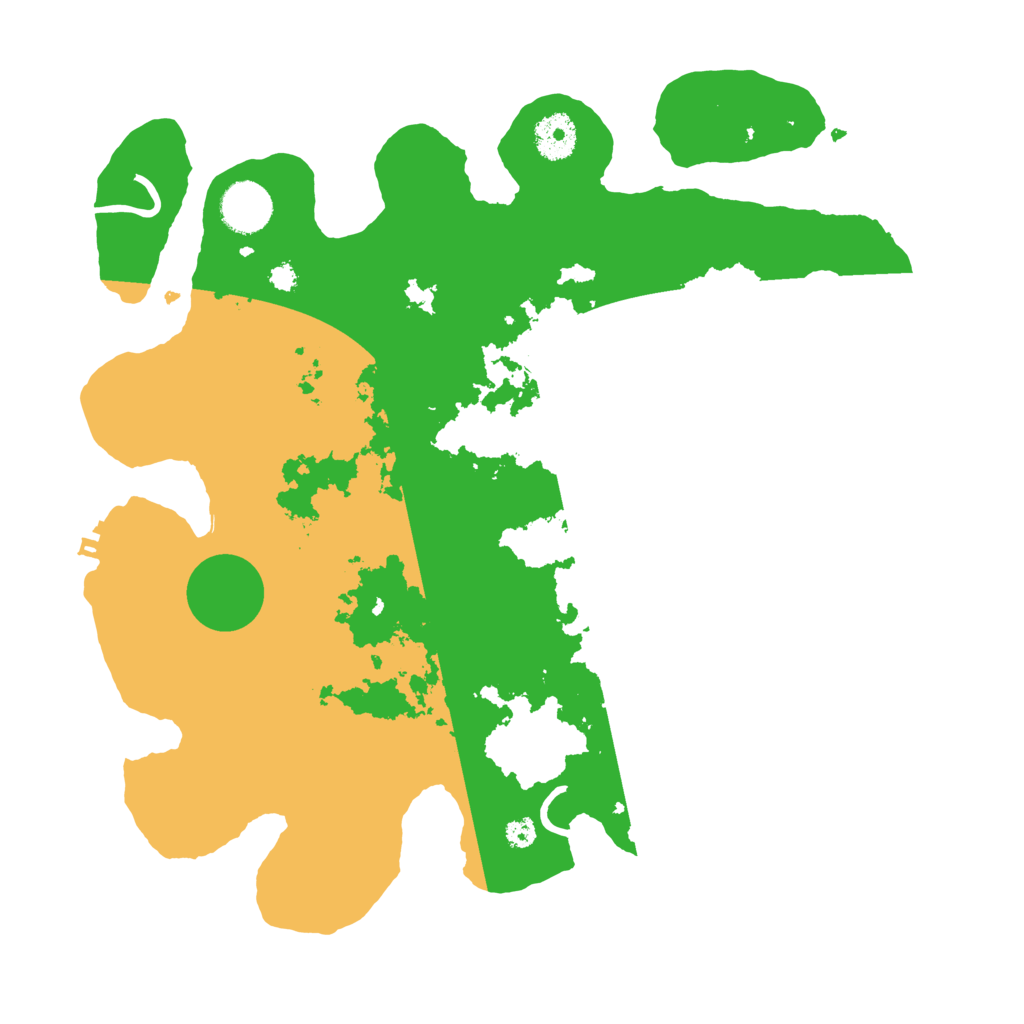 Biome Rust Map: Procedural Map, Size: 3500, Seed: 56403251