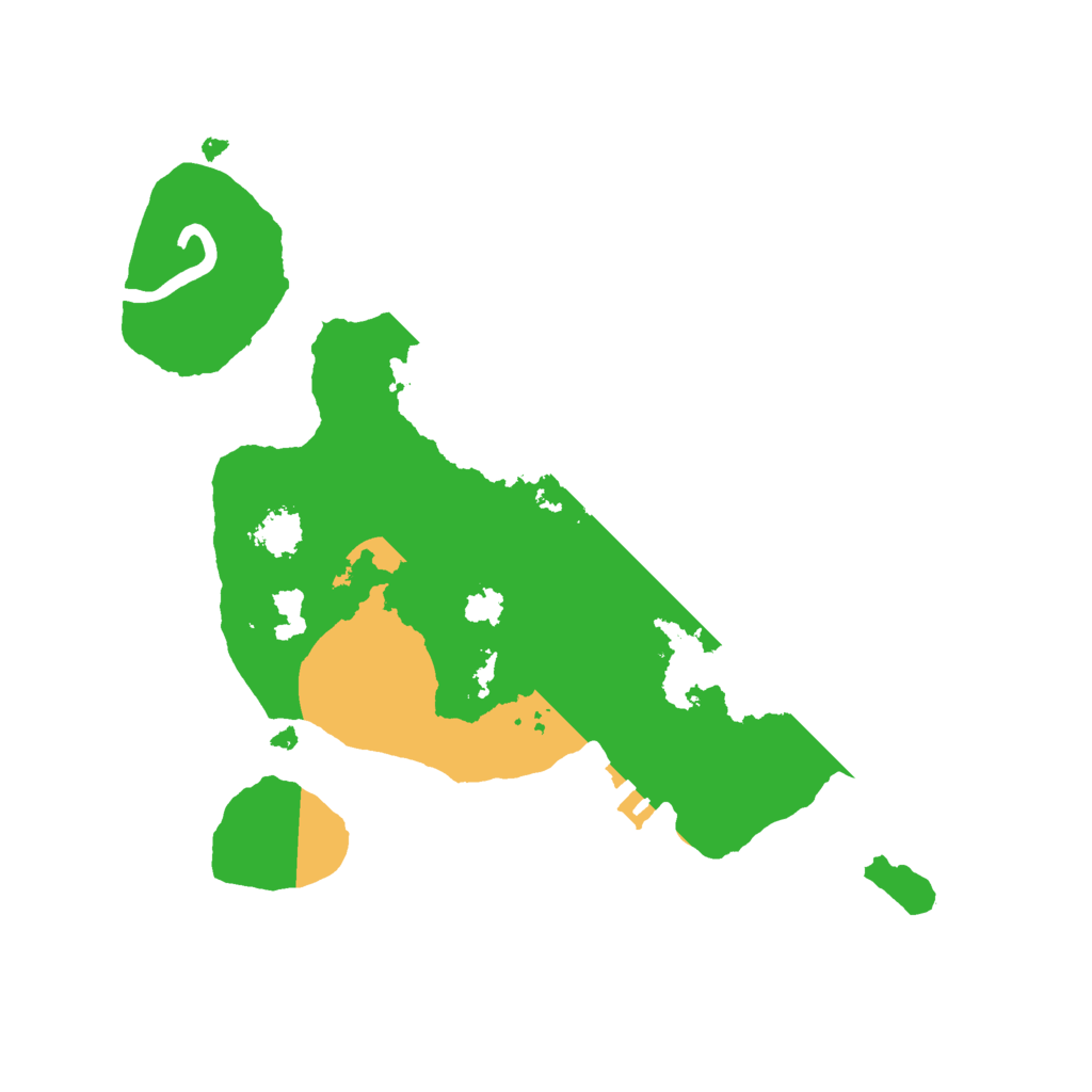 Biome Rust Map: Procedural Map, Size: 2150, Seed: 33900536