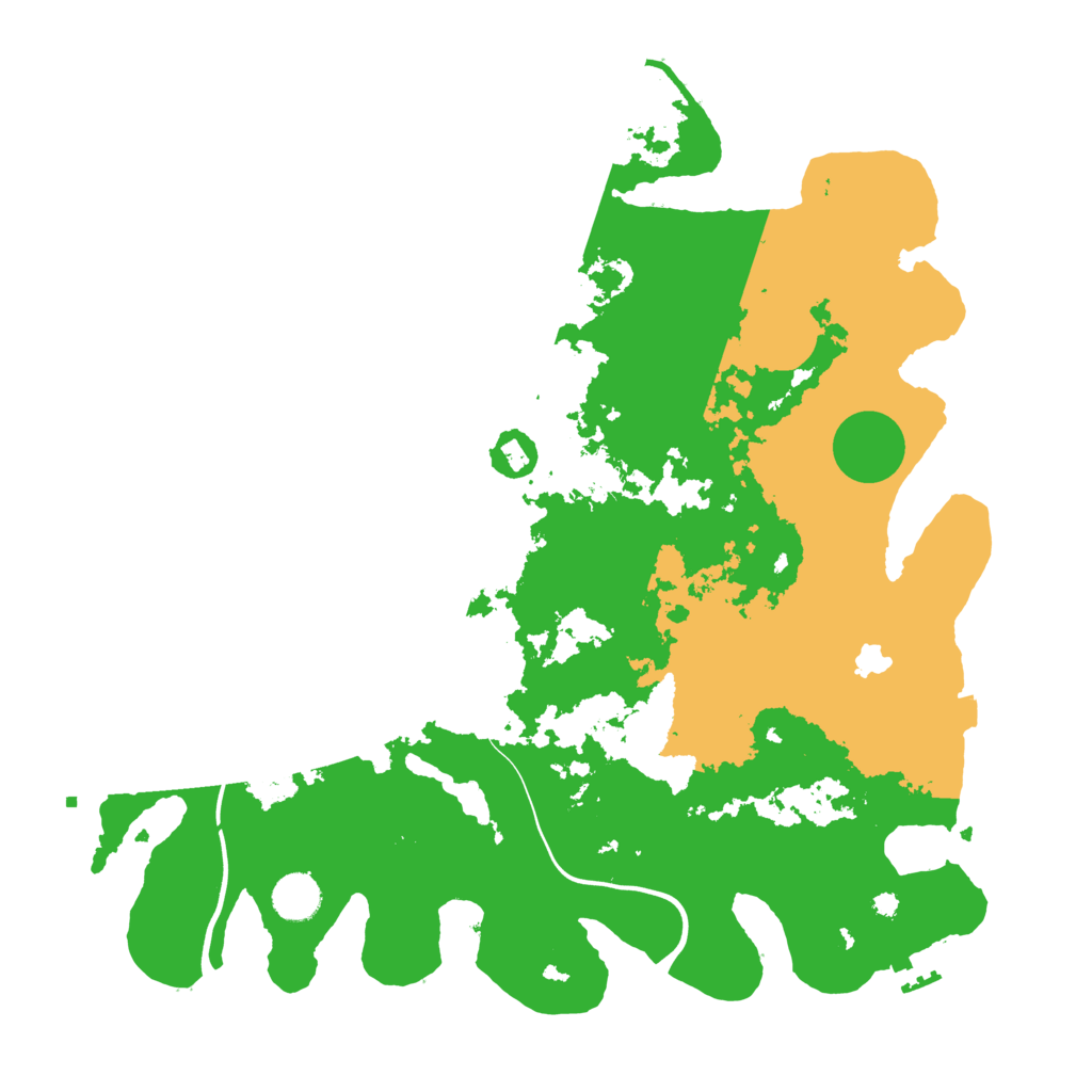 Biome Rust Map: Procedural Map, Size: 4000, Seed: 2266377