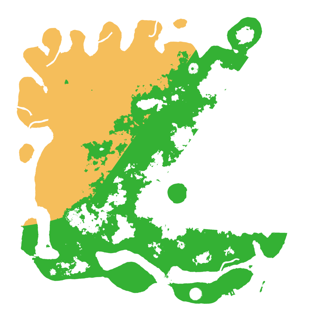 Biome Rust Map: Procedural Map, Size: 4500, Seed: 1810443605