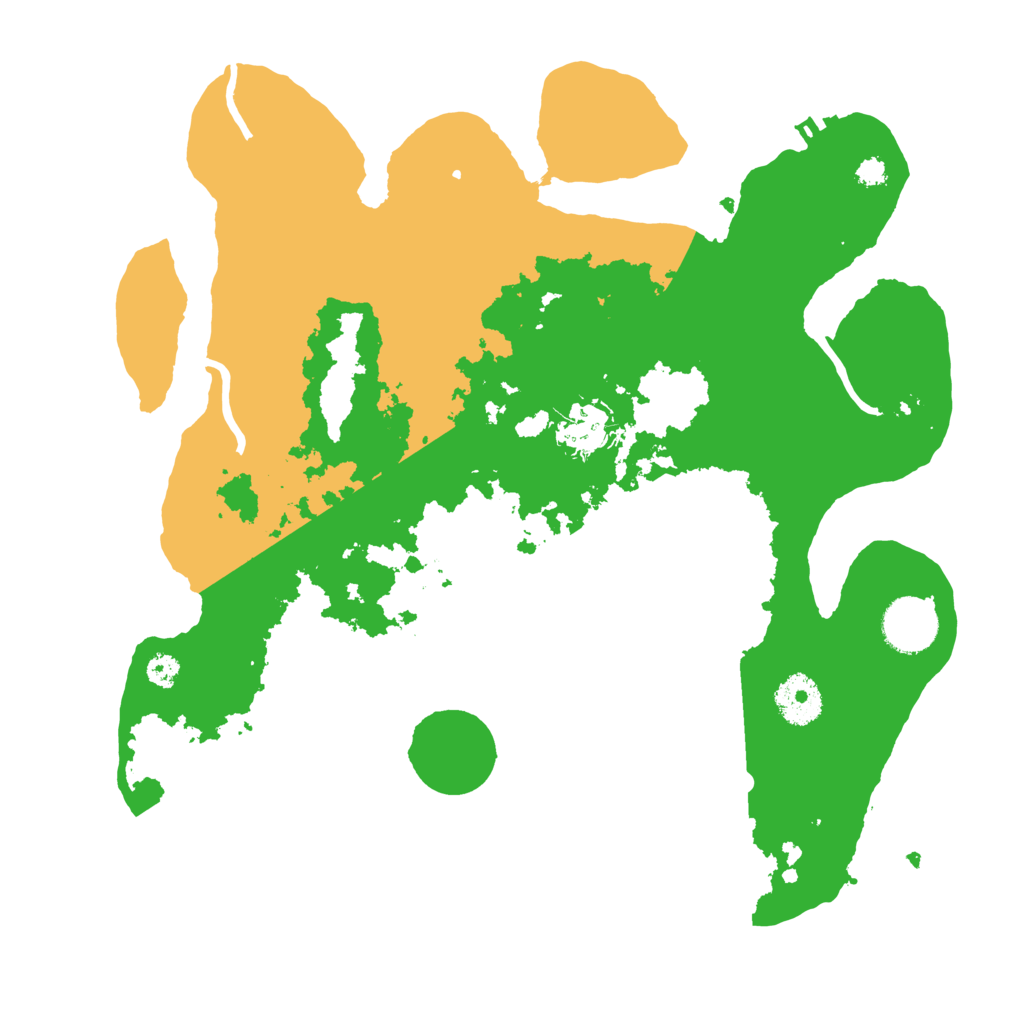 Biome Rust Map: Procedural Map, Size: 3250, Seed: 1966623348