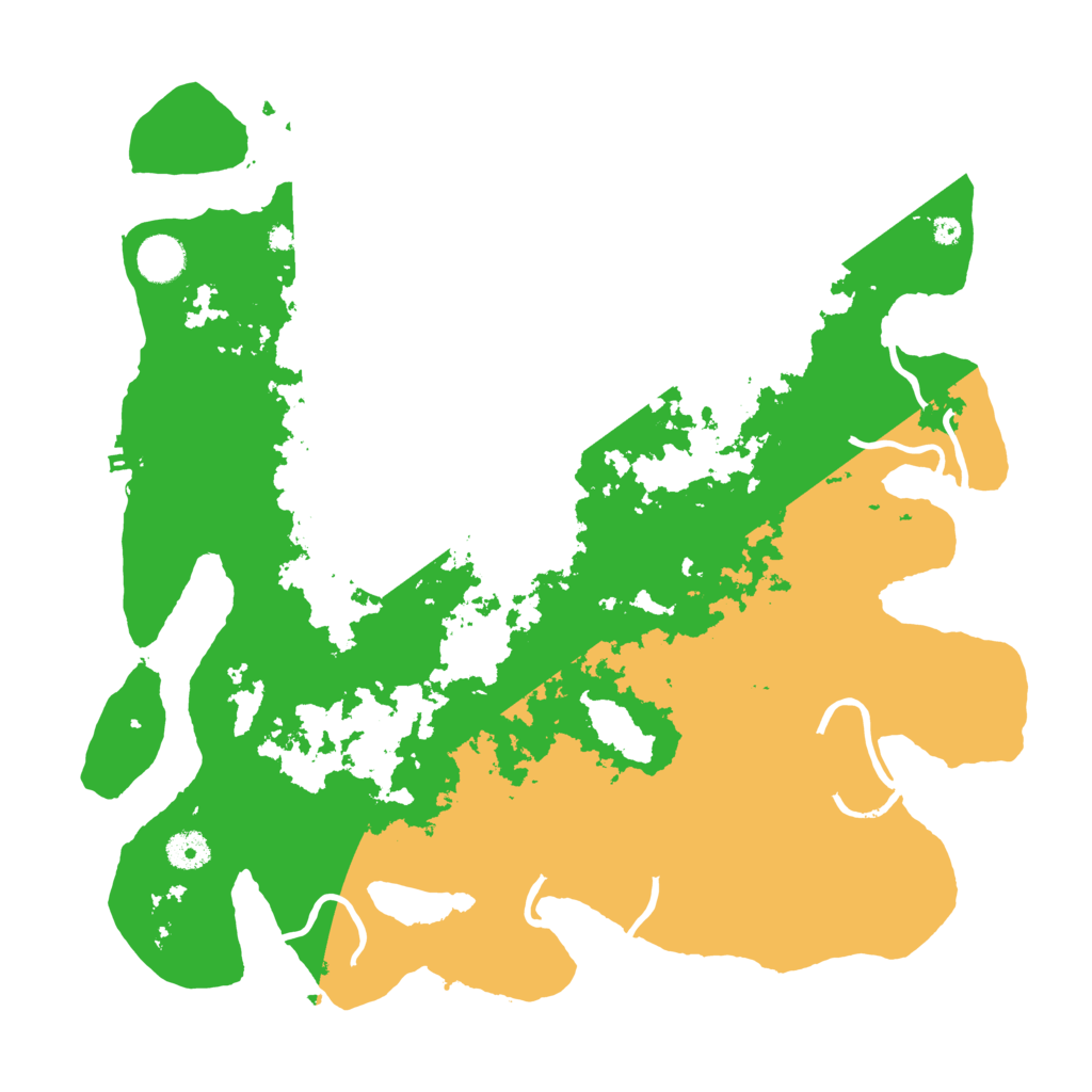 Biome Rust Map: Procedural Map, Size: 4000, Seed: 689433