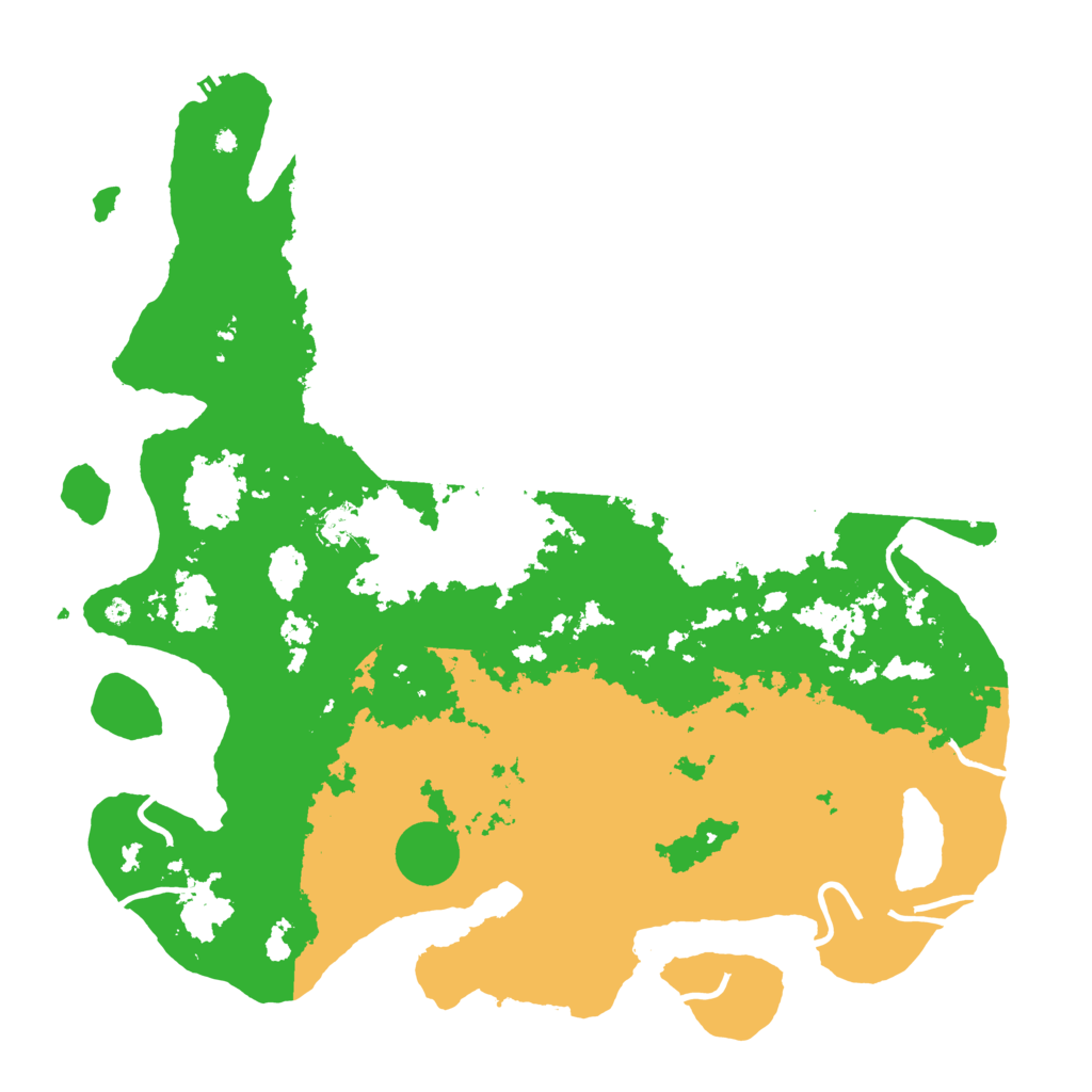 Biome Rust Map: Procedural Map, Size: 4497, Seed: 1939406070