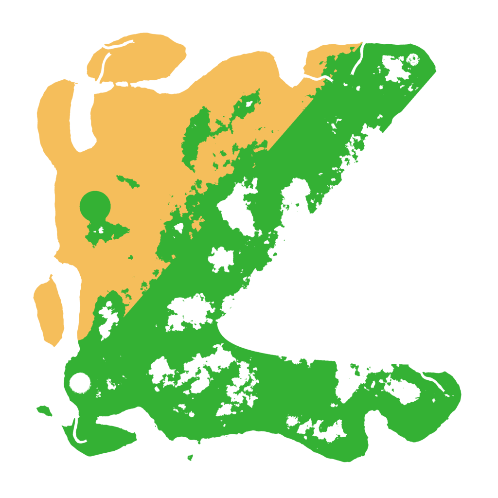 Biome Rust Map: Procedural Map, Size: 4250, Seed: 276116908