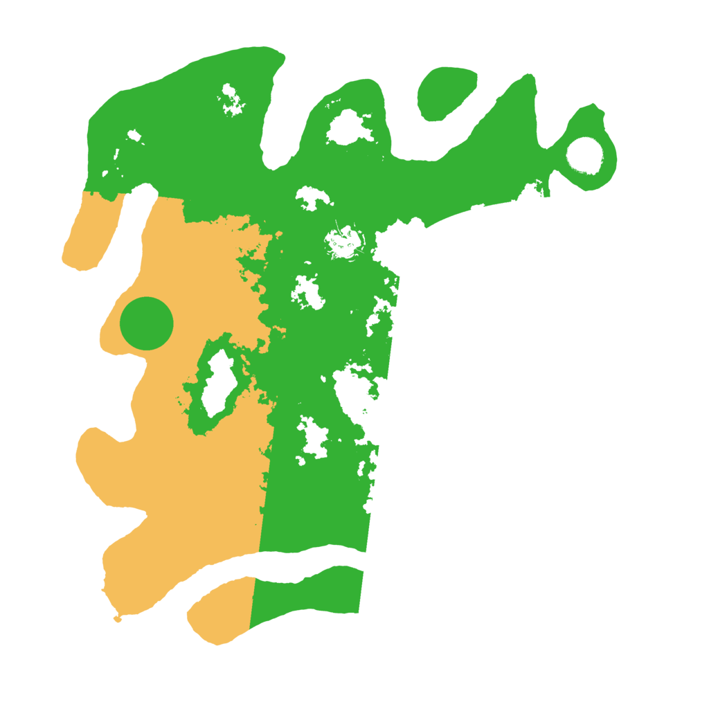 Biome Rust Map: Barren, Size: 3500, Seed: 2362764