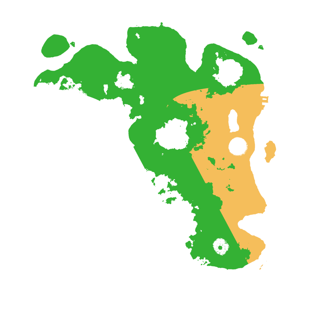 Biome Rust Map: Procedural Map, Size: 3000, Seed: 122222333