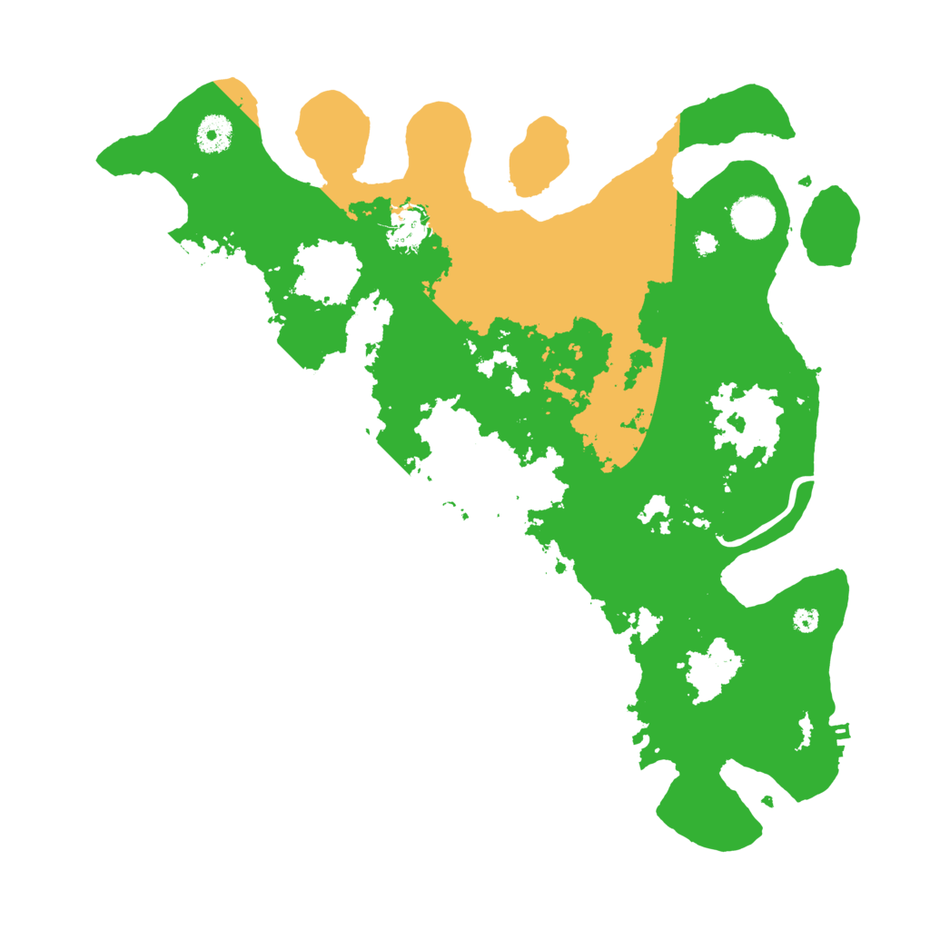 Biome Rust Map: Procedural Map, Size: 3750, Seed: 32158