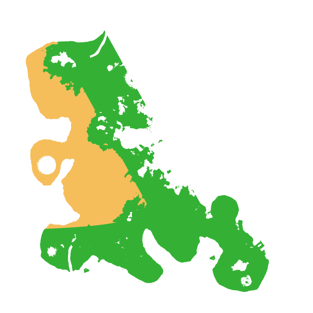 Biome Rust Map: Procedural Map, Size: 3000, Seed: 134614433