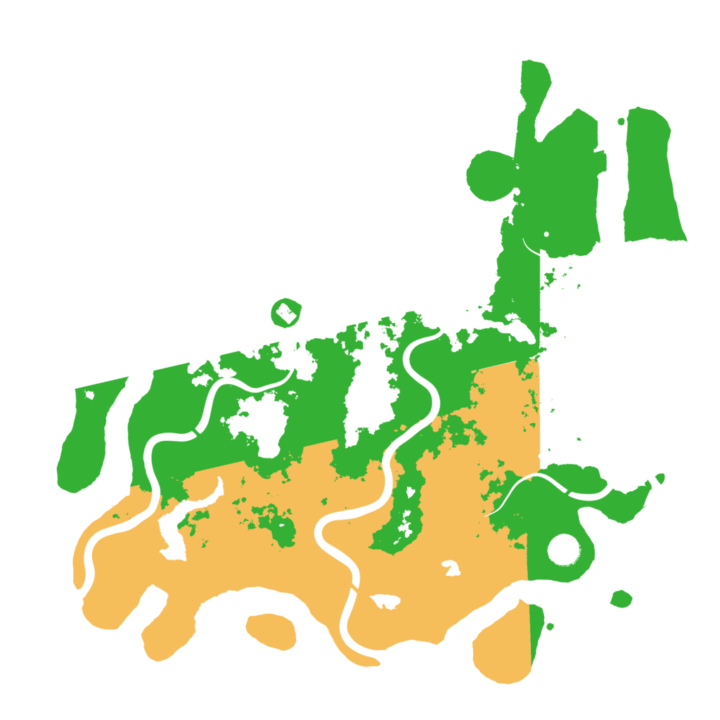 Biome Rust Map: Procedural Map, Size: 4000, Seed: 20351743
