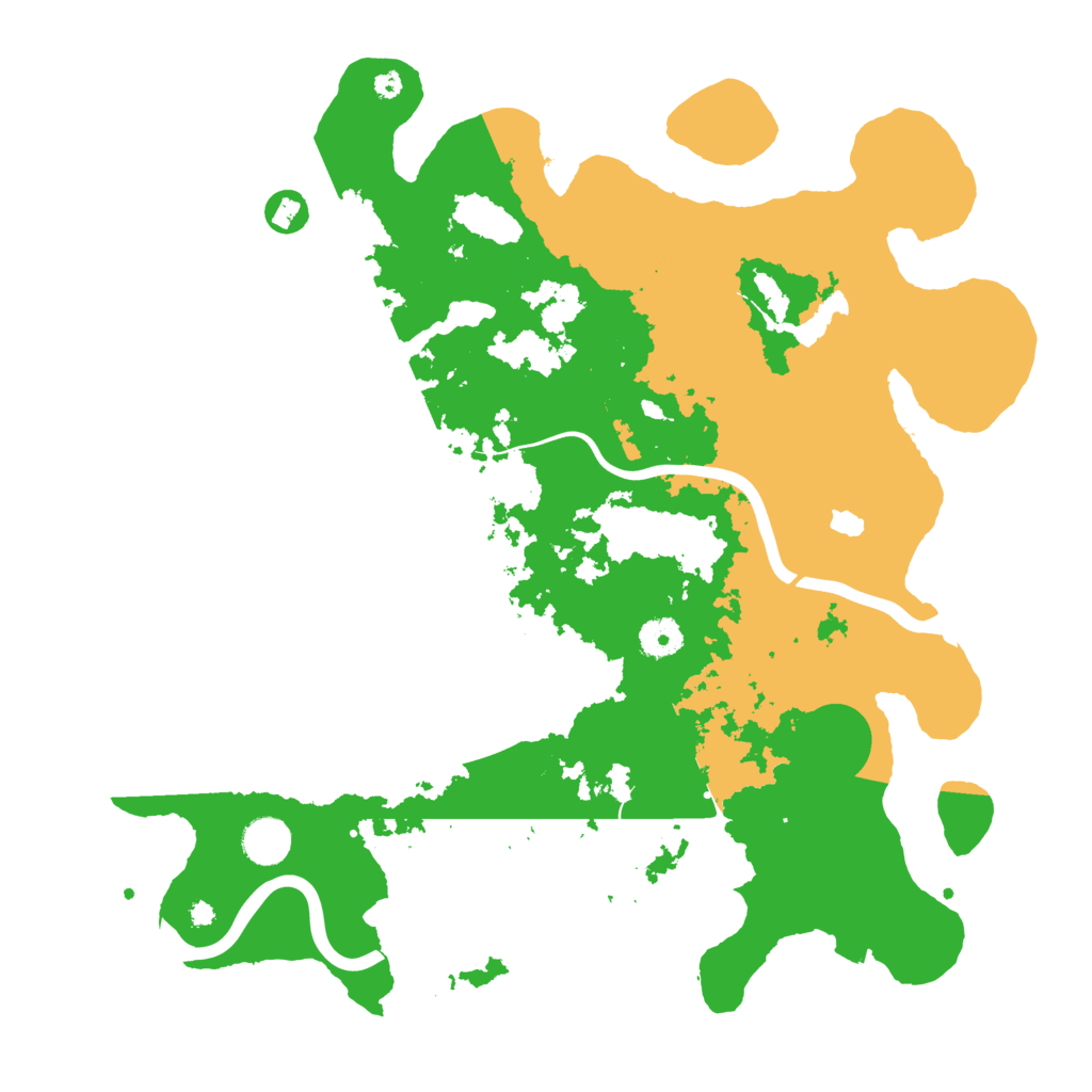 Biome Rust Map: Procedural Map, Size: 4000, Seed: 969290006