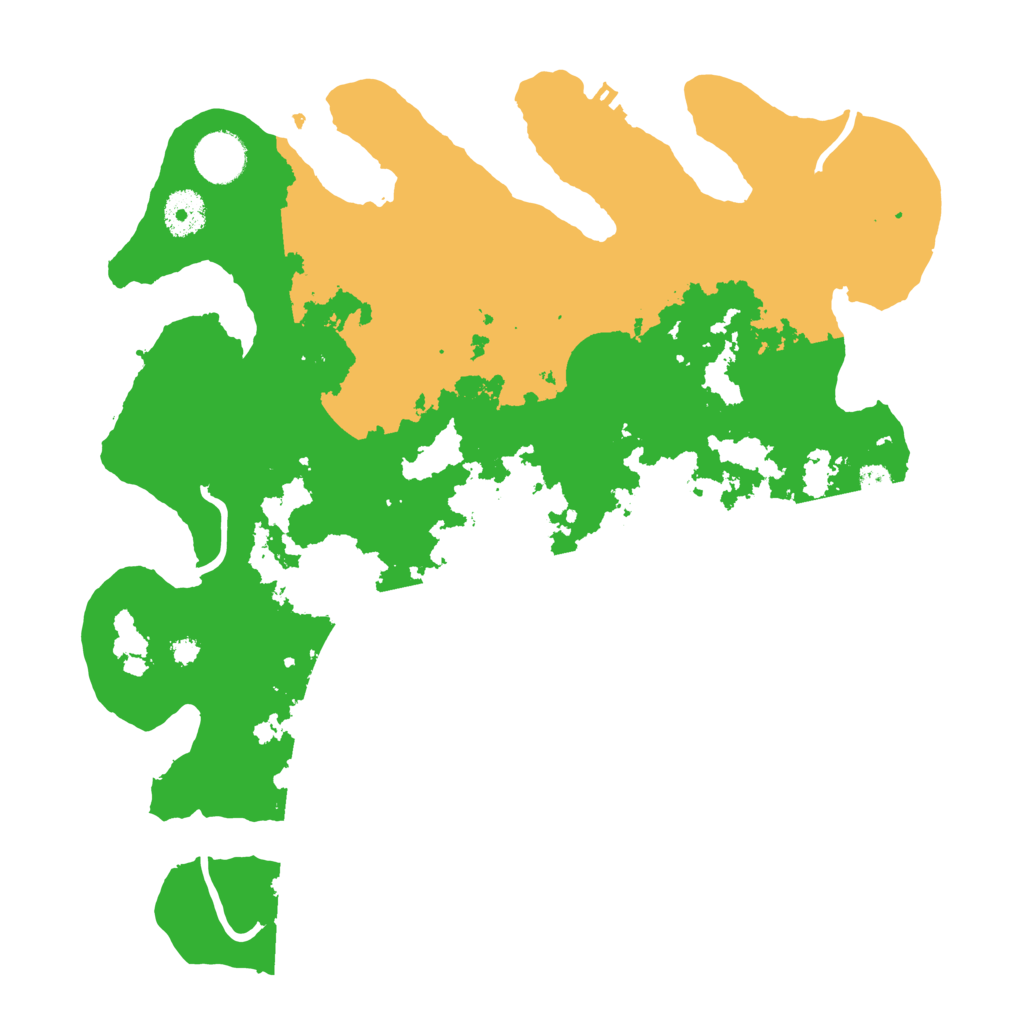 Biome Rust Map: Procedural Map, Size: 3500, Seed: 1149436117