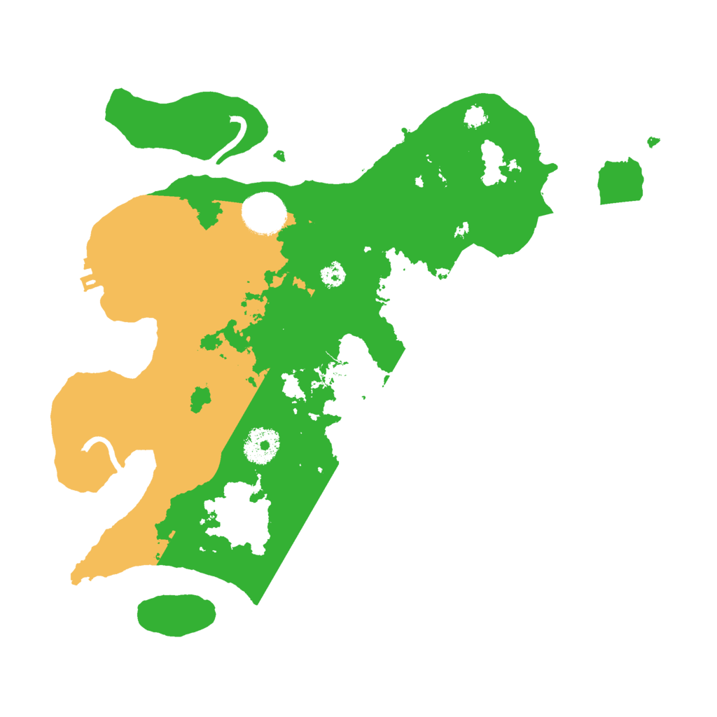 Biome Rust Map: Procedural Map, Size: 3000, Seed: 22026