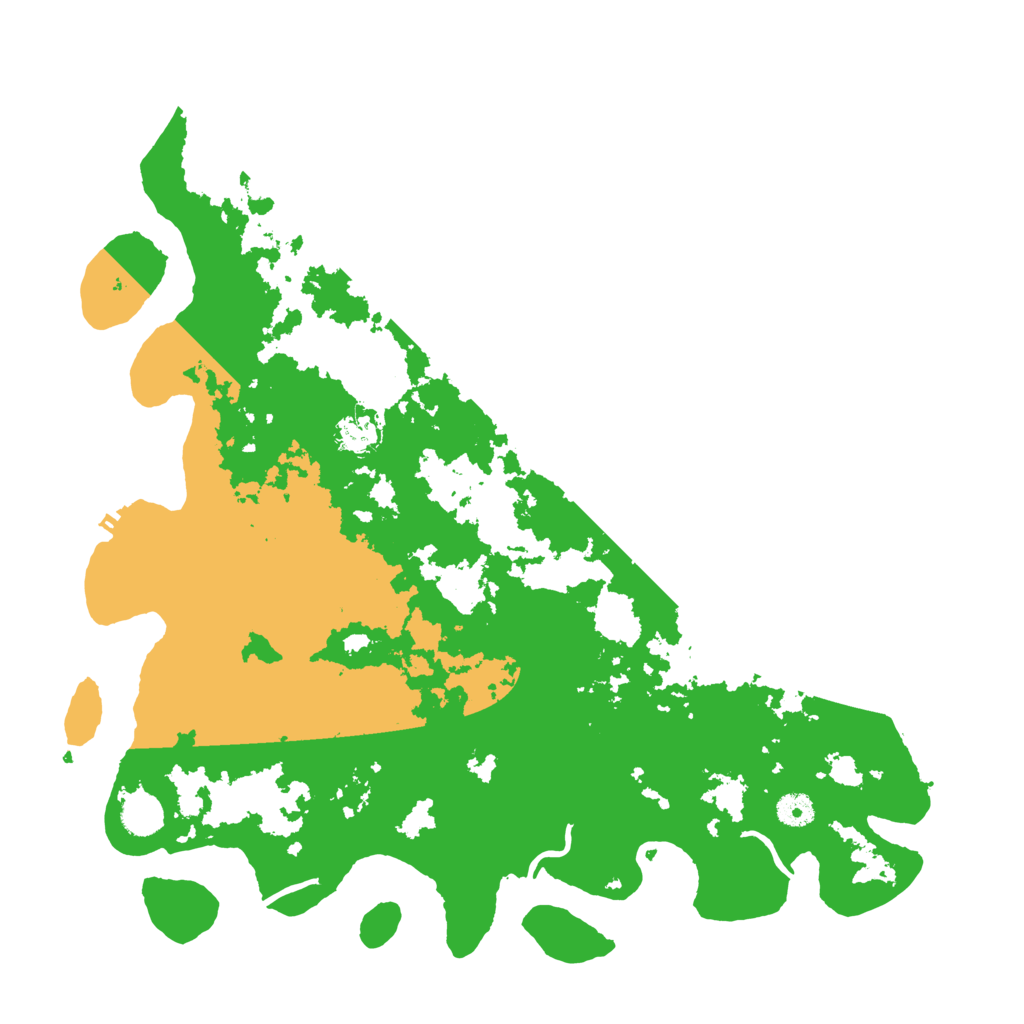 Biome Rust Map: Procedural Map, Size: 4300, Seed: 1279343526