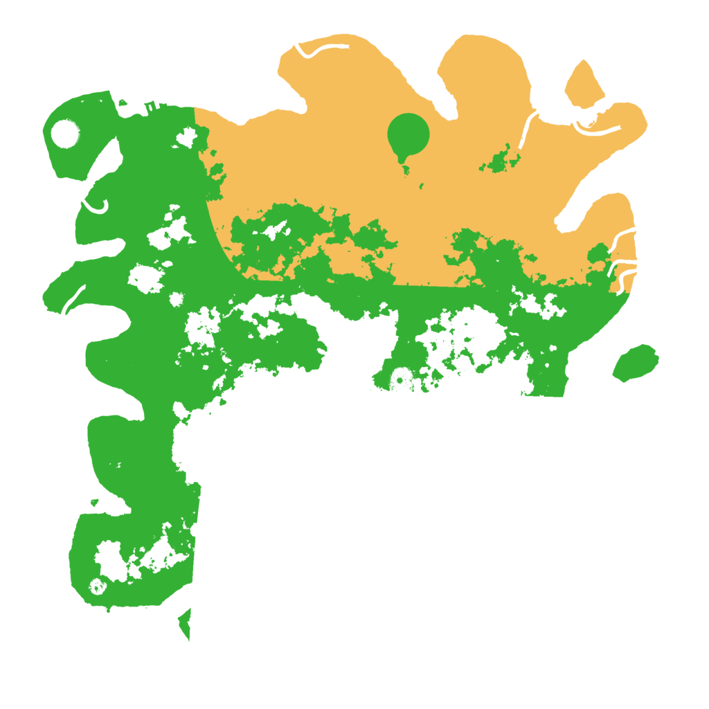 Biome Rust Map: Procedural Map, Size: 4444, Seed: 994463