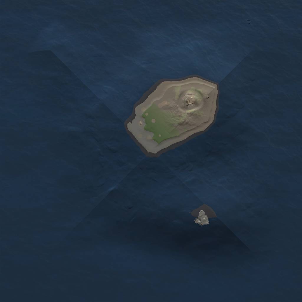 Rust Map: Procedural Map, Size: 1111, Seed: 445255, 3 Monuments