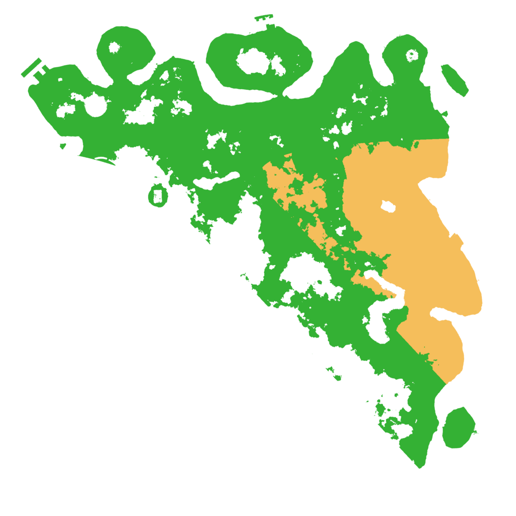 Biome Rust Map: Procedural Map, Size: 4250, Seed: 1238974820