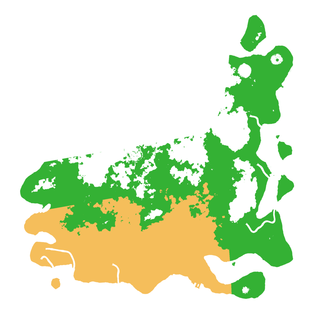 Biome Rust Map: Procedural Map, Size: 4250, Seed: 3440