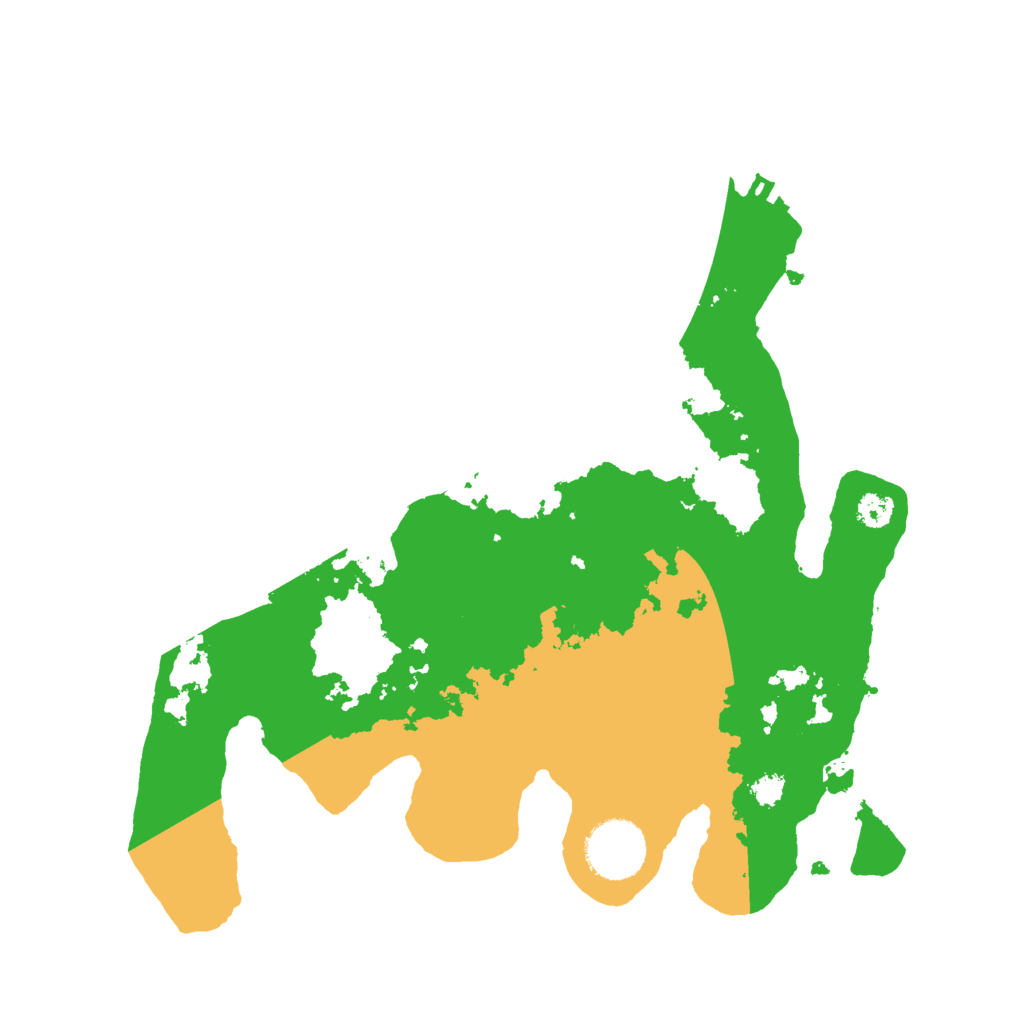 Biome Rust Map: Procedural Map, Size: 3000, Seed: 1267691985