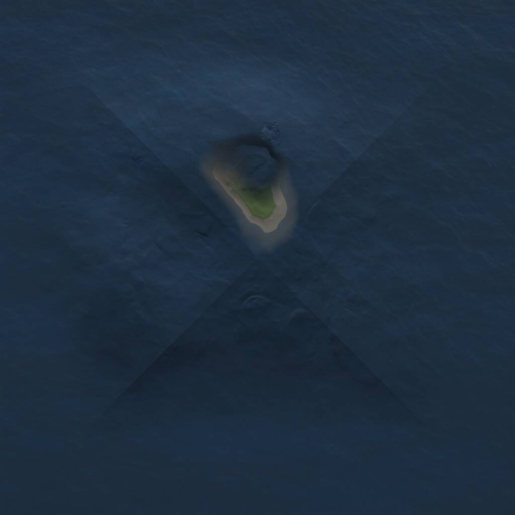 Rust Map: Procedural Map, Size: 1111, Seed: 781839, 1 Monuments