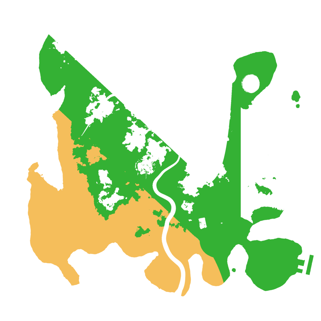 Biome Rust Map: Procedural Map, Size: 3250, Seed: 1506990154