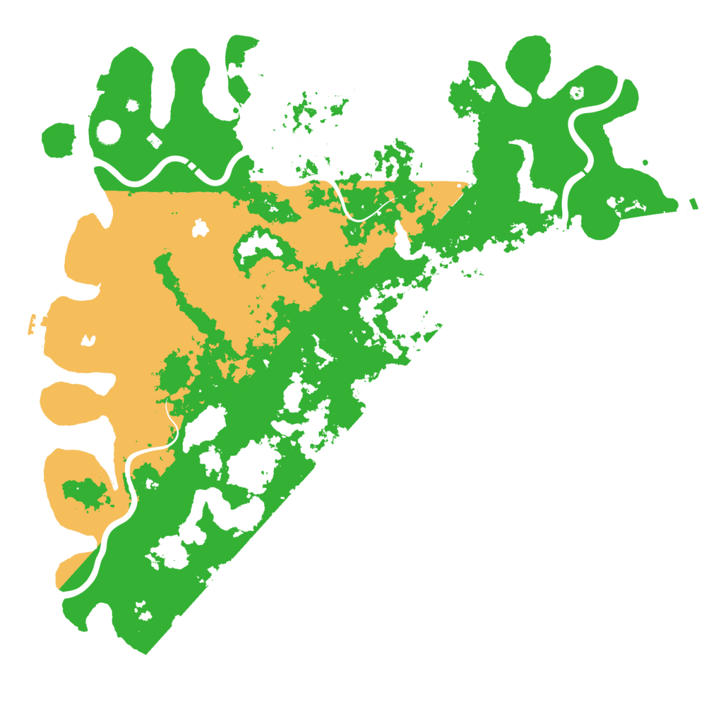 Biome Rust Map: Procedural Map, Size: 5200, Seed: 372104640