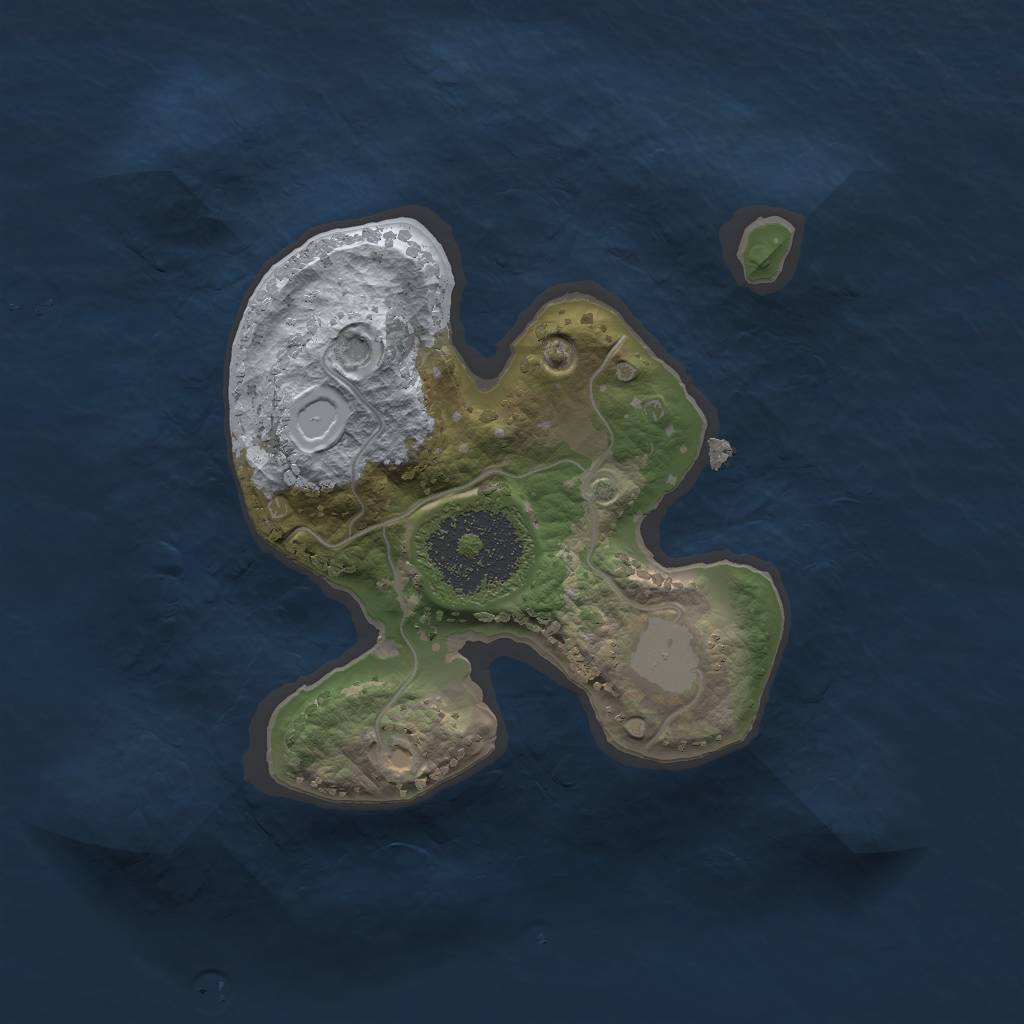 Rust Map: Procedural Map, Size: 1750, Seed: 1750, 5 Monuments
