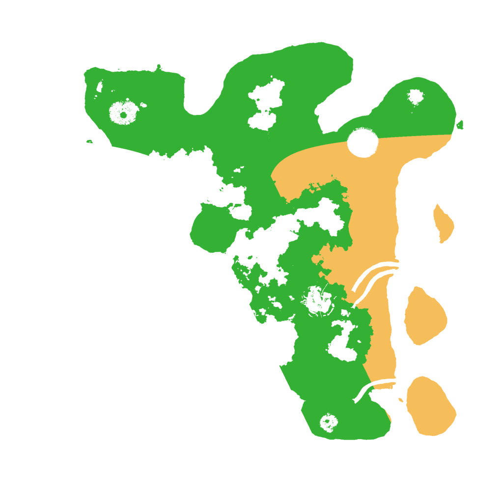 Biome Rust Map: Procedural Map, Size: 3000, Seed: 5940826