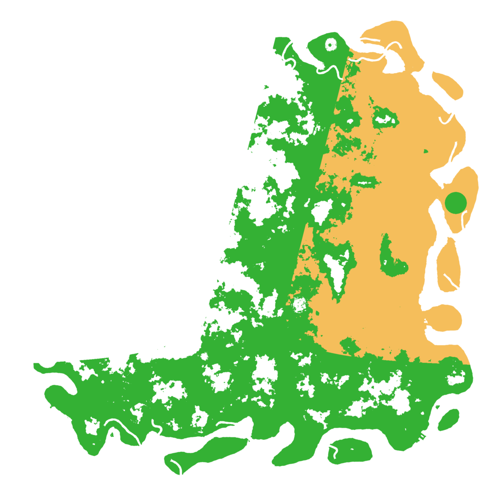 Biome Rust Map: Procedural Map, Size: 6000, Seed: 106724383