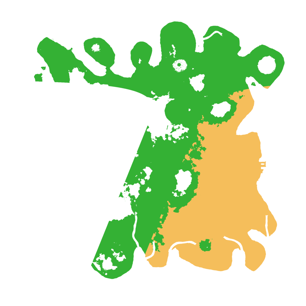 Biome Rust Map: Procedural Map, Size: 3500, Seed: 21722691