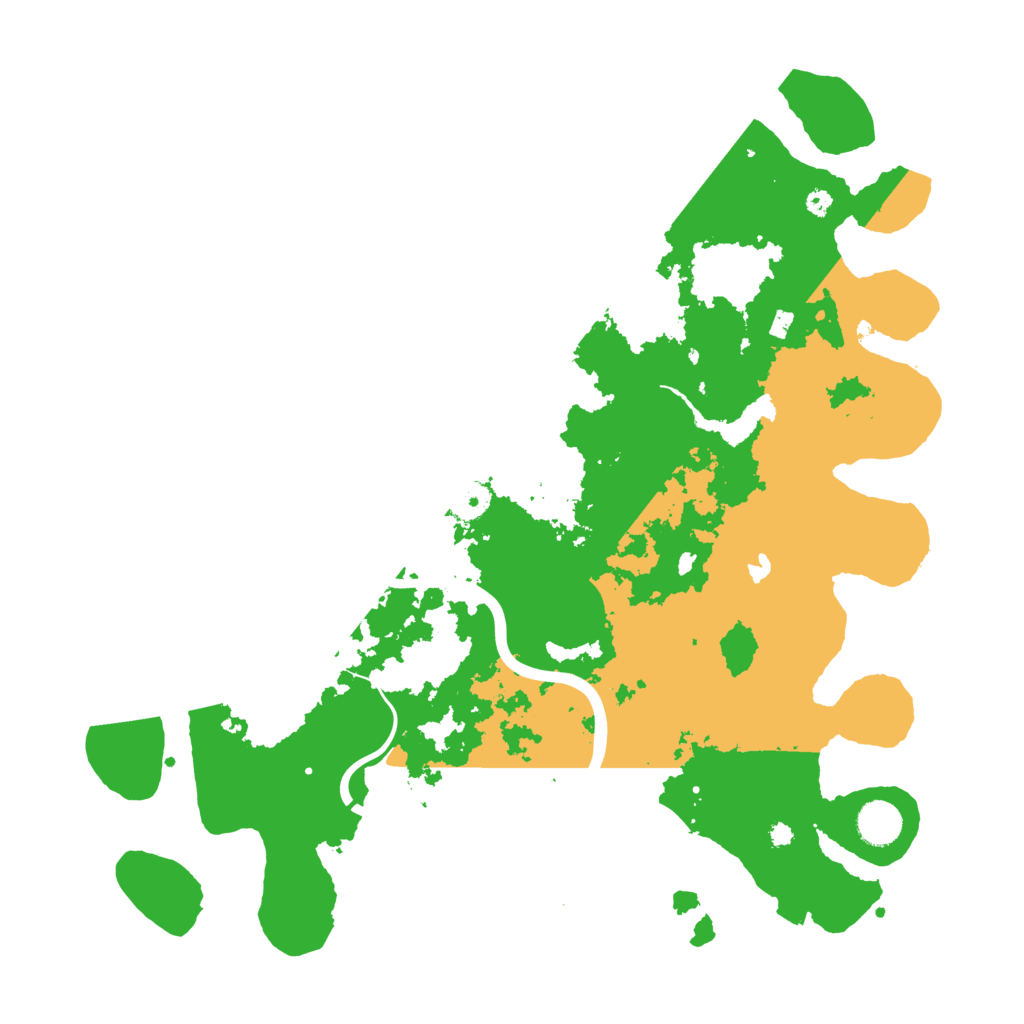 Biome Rust Map: Procedural Map, Size: 4000, Seed: 870