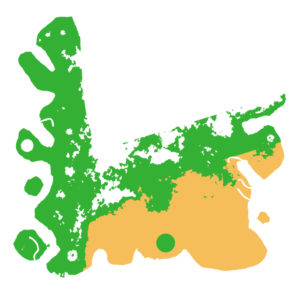 Biome Rust Map: Procedural Map, Size: 4250, Seed: 813673474