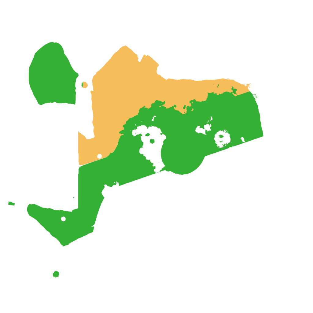 Biome Rust Map: Procedural Map, Size: 2000, Seed: 100150