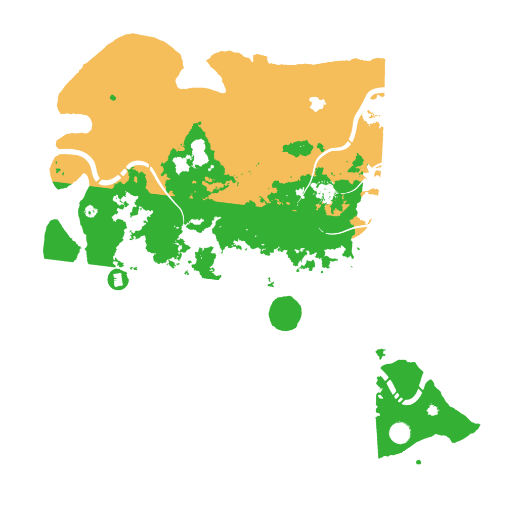 Biome Rust Map: Procedural Map, Size: 4250, Seed: 170295091