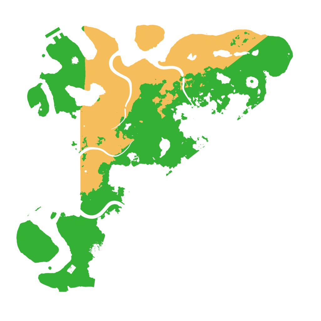 Biome Rust Map: Procedural Map, Size: 4000, Seed: 2023753033