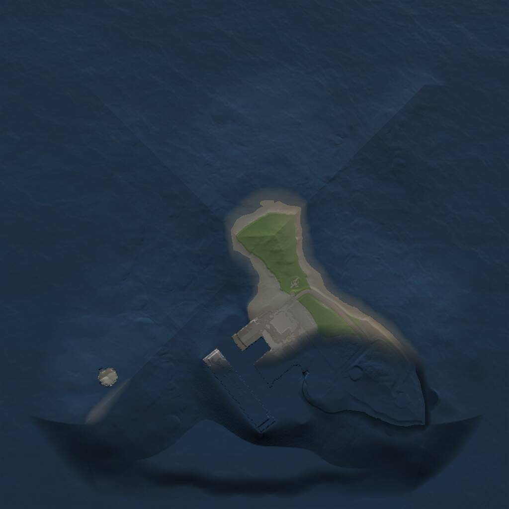 Rust Map: Procedural Map, Size: 1111, Seed: 631940, 2 Monuments