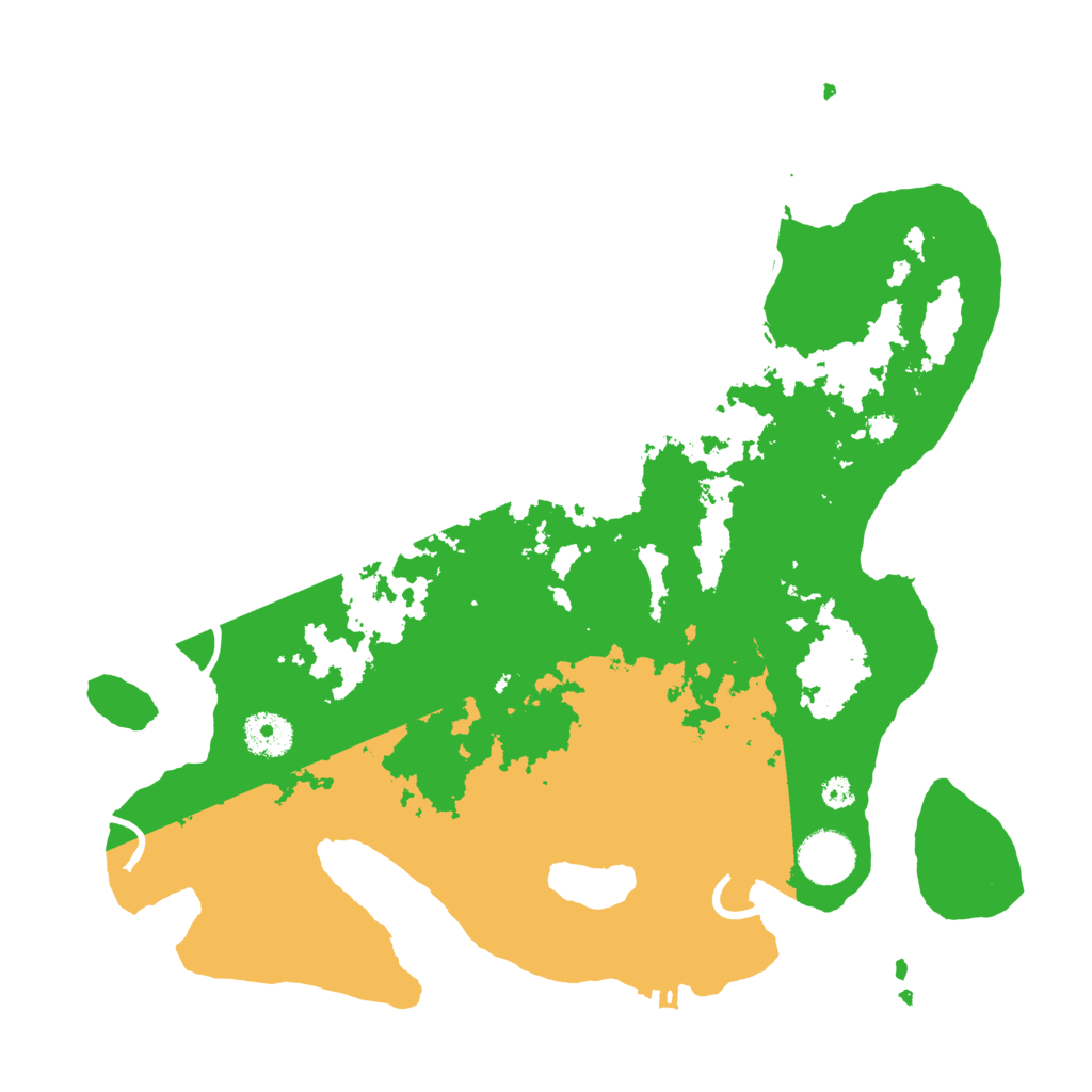 Biome Rust Map: Procedural Map, Size: 3500, Seed: 1117395044