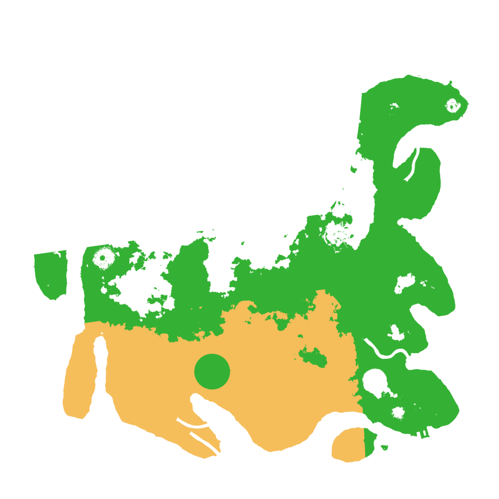 Biome Rust Map: Procedural Map, Size: 3700, Seed: 1960365782