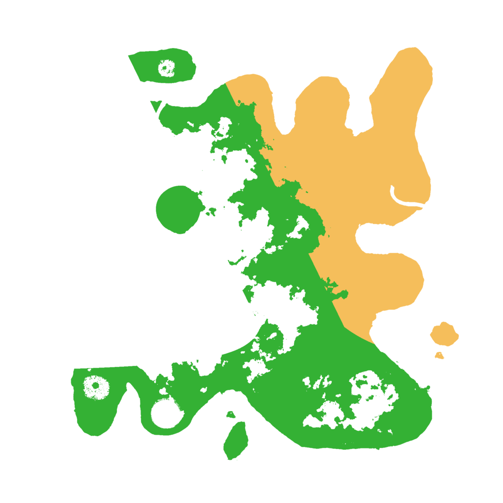 Biome Rust Map: Procedural Map, Size: 3000, Seed: 1765277680
