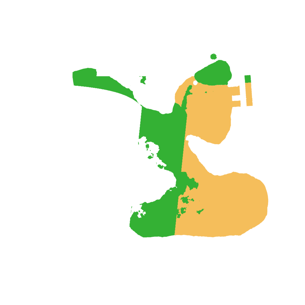 Biome Rust Map: Procedural Map, Size: 2000, Seed: 27286406