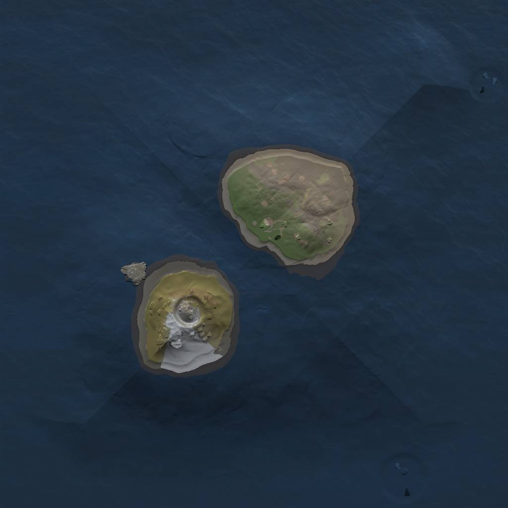 Rust Map: Procedural Map, Size: 1111, Seed: 580056, 3 Monuments