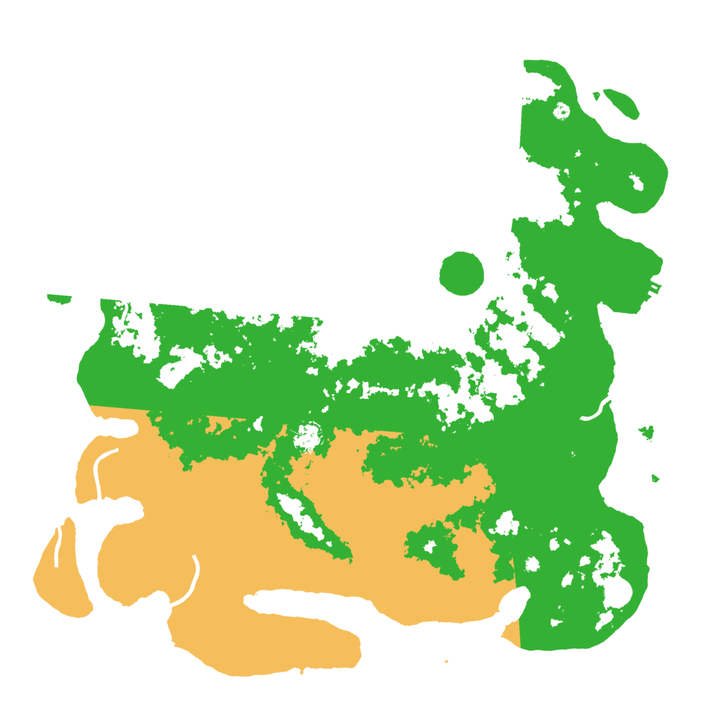 Biome Rust Map: Procedural Map, Size: 4444, Seed: 979413