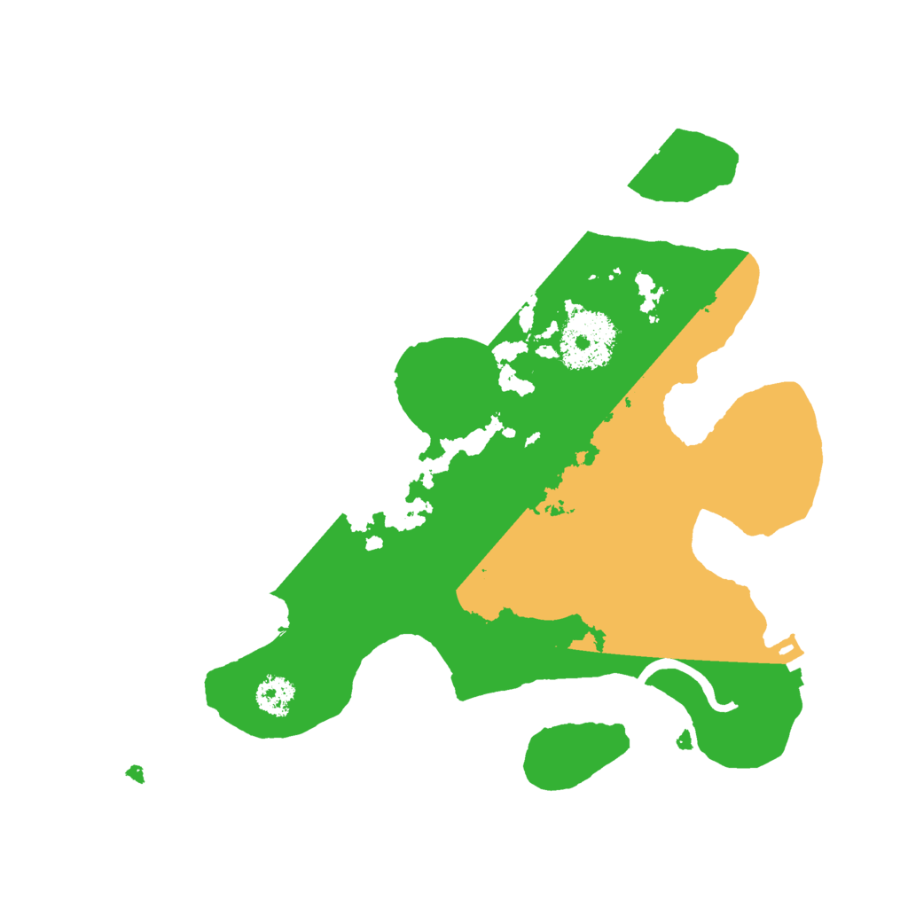 Biome Rust Map: Procedural Map, Size: 2400, Seed: 5678