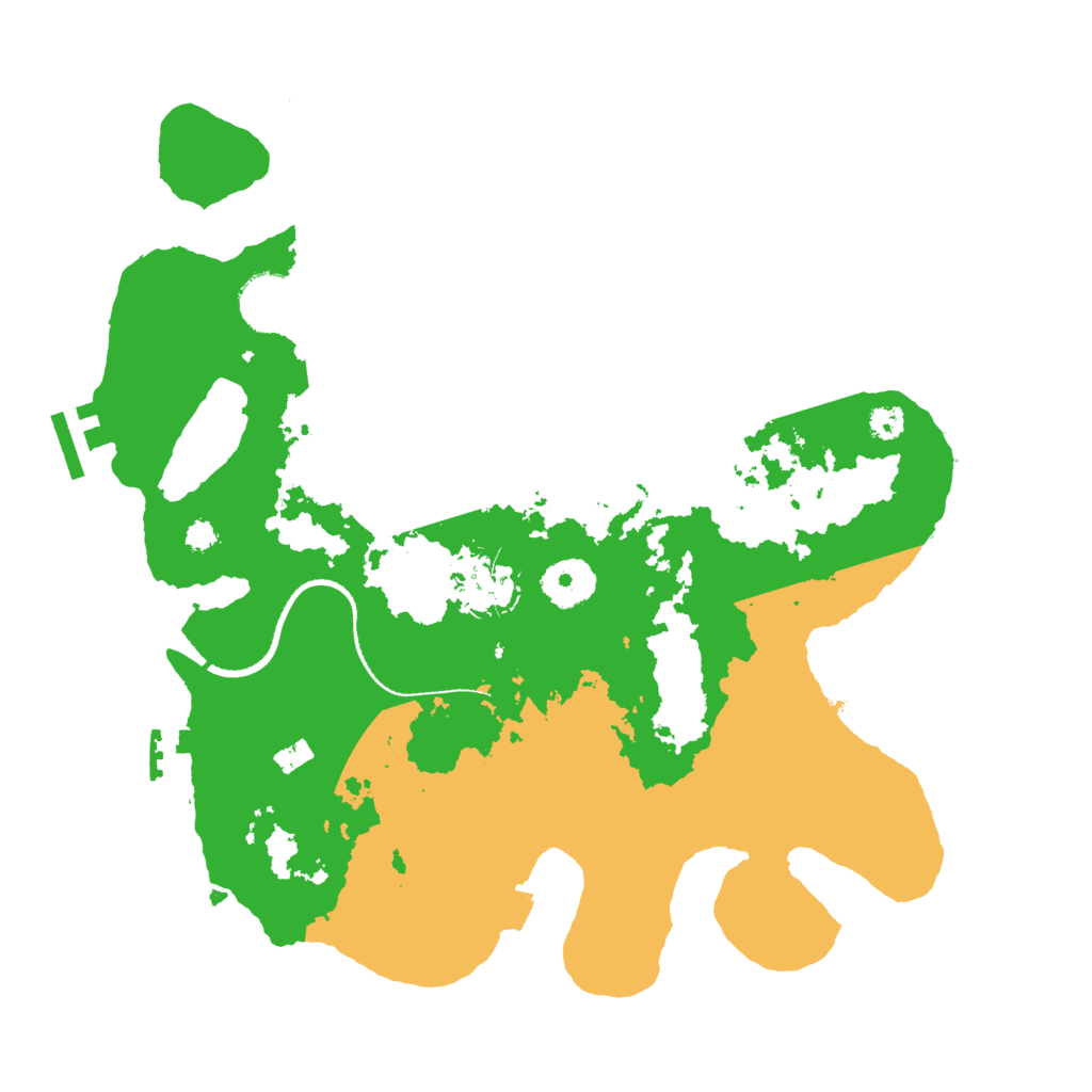 Biome Rust Map: Procedural Map, Size: 3250, Seed: 219830336