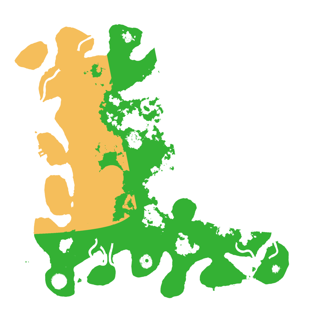 Biome Rust Map: Procedural Map, Size: 3700, Seed: 13465926