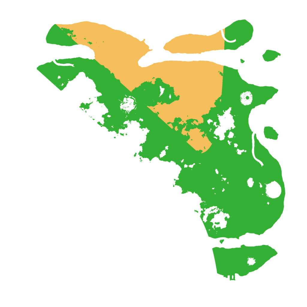 Biome Rust Map: Procedural Map, Size: 3500, Seed: 328716091