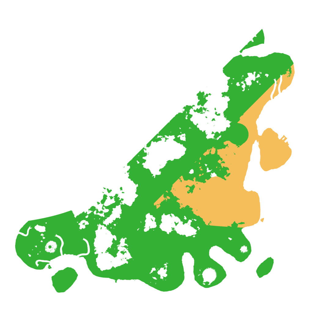 Biome Rust Map: Procedural Map, Size: 4000, Seed: 24766165